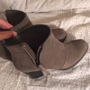 Gray Suede Old Navy Boots